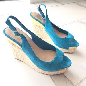 Dolce Vita Dark Teal Wedges